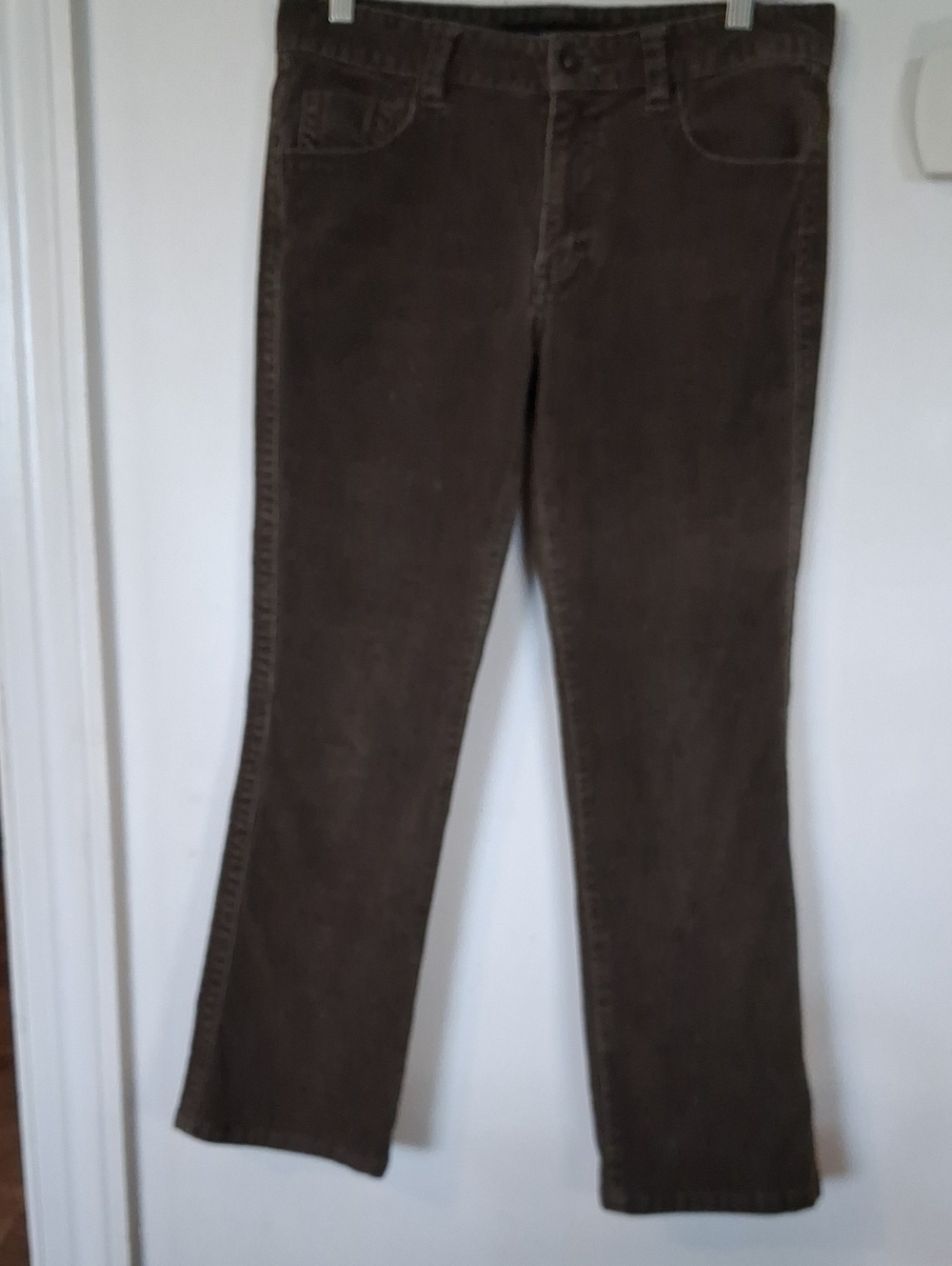 Calvin Klein Dark Brown Flared Women's Jeans